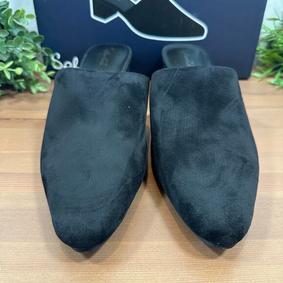 Splendid Women's Laylai Black Slide Mules Size 9 - Picture 3 of 7